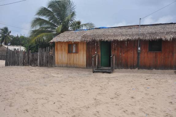 Nossa pousada na Ilha de Lençóis, nas Reentrâncias Maranhenses - MA